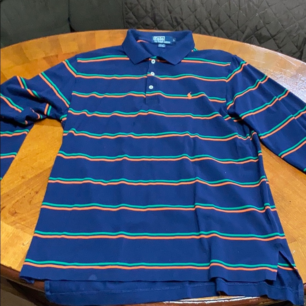 Men’s Polo Ralph Lauren Collar Long-sleeve (Large)